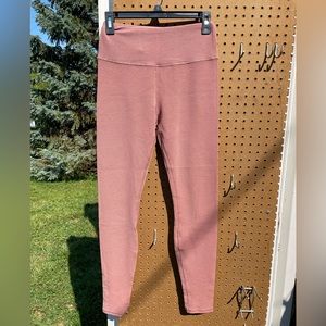 Alo yoga knit high waisted leggings size medium